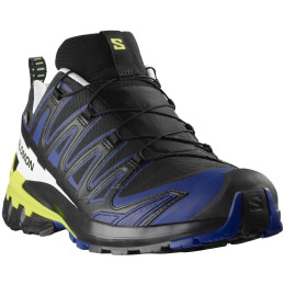 Încălțăminte turistică bărbați Salomon Xa Pro 3D V9 Gore-Tex negru/albastru Black / Surf The Web / Safety Yellow