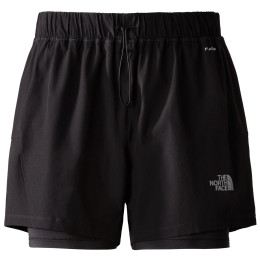 Pantaloni scurți femei The North Face W 2 IN 1 Shorts negru