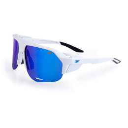 Ochelari de soare 3F Rock alb/albastru