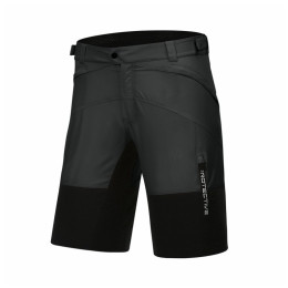 Pantaloni scurți de ciclism bărbați Protective Bounce negru/gri