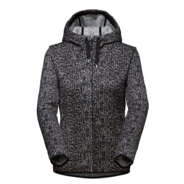 Bluză femei Mammut Chamuera ML Hooded Jacket Women negru