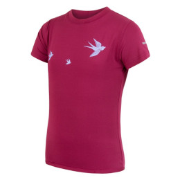 Tricou funcțional copii Sensor Coolmax Fresh Swallow m.s. violet lilla