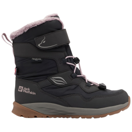 Încălțăminte de iarnă copii Jack Wolfskin Polar Bear-G Texapore High Vc K - Phantom negru/roz phantom