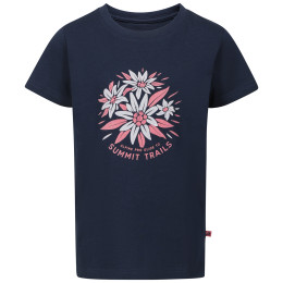 Tricou copii Alpine Pro Dallo 3 Moonlit Ocean albastru închis MOONLIT OCEAN VARIANTA PA