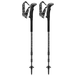 Bețe de trekking Leki Poles Black Series SLS XTG negru black-darkanthracite-white