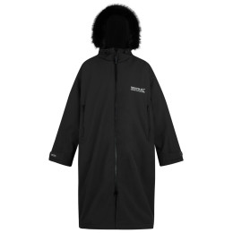 Geacă lungă impermeabilă Regatta Adult Waterproof Changing Robe Pro negru Ash
