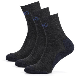 Șosete bărbați Warg Trek Merino 3-pack