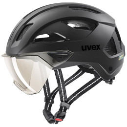 Cască pentru ciclism Uvex Stride Visor negru black matt