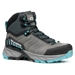Încălțăminte turistică femei Scarpa Rush Trek GTX WMN gri Midgray-Aqua