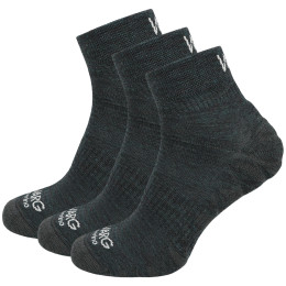 Șosete Warg Endurance Merino Mid 3-pack verde Viridian green