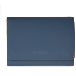Portofel acsafe RFIDSafe Tec Trifold navy/red albastru/roșu
