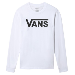 Tricou femei Vans Wm Flying V Classic Ls Bff alb