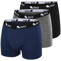 Boxeri bărbați Zulu Merino 160 4in 3-pack