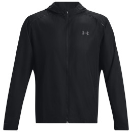 Geacă de vânt bărbați Under Armour STORM Run Hooded Jacket negru