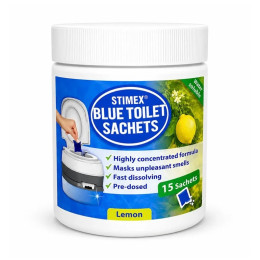 Dezinfectant pentru WC Stimex Blue Lemon albastru lemon