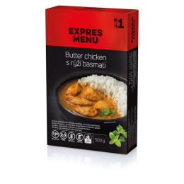 Fel principal Expres menu KM Butter chicken cu orez basmati