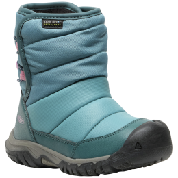 Încălțăminte de iarnă copii Keen Puffrider Wp Children albastru deschis brittany blue/cashmere rose