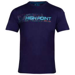 Tricou funcțional bărbați High Point Atlas T-shirt albastru închis Dark Blue