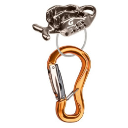 Set de asigurare Singing Rock Grivel Master Pro Belayer Kit portocaliu