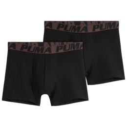 Boxeri bărbați Puma Striped Elastic Boxers 2P black
