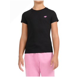 Tricou copii 4F Tshirt F3615 Deep Black negru Deep Black