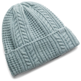 Căciulă femei Under Armour W Halftime Cable Knit Beanie gri Green