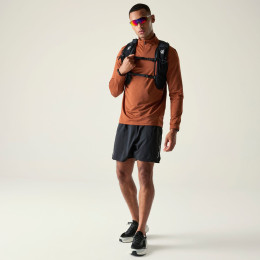 Tricou funcțional bărbați Dare 2b Power Up IV Jersey maro ArabianSpice