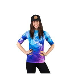 Tricou funcțional femei Drexiss All Mist Violet Coolmax