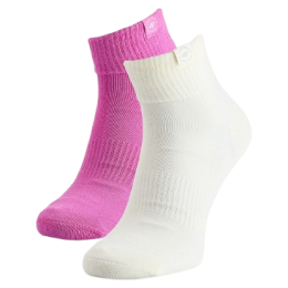 Șosete 4F Socks Cas F395 (2Pack) alb/roz MULTICOLOUR