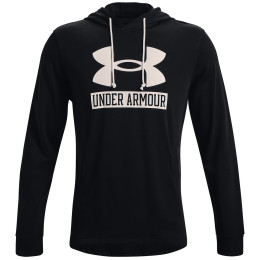 Hanorac bărbați Under Armour Rival Terry Logo Hoodie negru