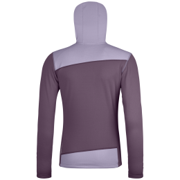 Hanorac funcțional de damă Ortovox Fleece Light Hoody W violet Wild Berry