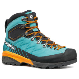 Încălțăminte de trekking femei Scarpa Mescalito TRK GTX WMN albastru/portocaliu