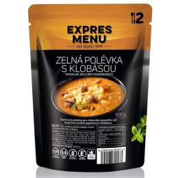 Supă Expres menu Varză cu cârnațI 600gr