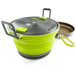 Vas de gătit GSI Outdoors Escape Hs 3L Pot verde