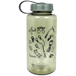 Sticlă Warg Gear Tritan Wide 1 L verde green