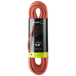 Coardă de alpinism Edelrid Boa Gym 9,8mm 35 m roșu/verde 940 red-green