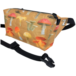 Borsetă High Tail Designs Fanny Pack Botany Poster culori mix Botany Poster