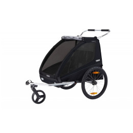 Cărucior de bicicletă Thule Coaster XT negru black