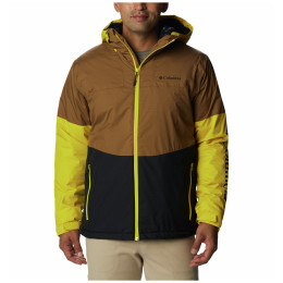 Geacă de iarnă bărbați Columbia Point Park™ Insulated Jacket negru/galben Delta, Black, Laser Lemon
