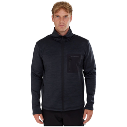 Hanorac funcțional bărbați Fundango Revolution Fleece Jacket gri închis antracit