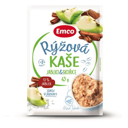 Piure Emco Terci de orez cu mere și scorțișoară 45g