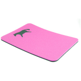 Folie de spumă sub șezut Yate căluț negru/roz