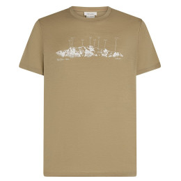 Tricou bărbați Icebreaker Men Merino 150 Tech Lite SS Tee The Peaks