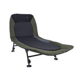 Șezlong reglabil Bo-Camp Fishing bed Sturgeon verde/negru