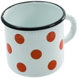 Cană Zulu Cană cu buline roșii