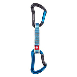 Set bulce echipate Ocún Raven Qd Zoom 12 Cm 6-Pack albastru Blue