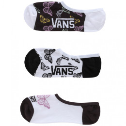 Set șosete Vans BLOTTERFLY CANOODLE alb