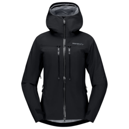 Geacă outdoor femei Norrona Trollveggen Gore-Tex Pro Light Jacket negru Caviar Black