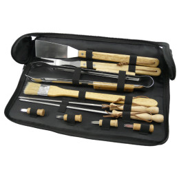 Ustensilă grătar Lucifer Ustensile pentru grătar set 10 buc.