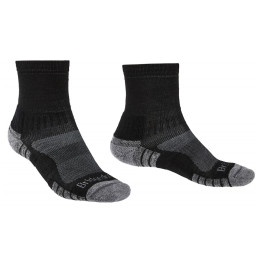 Șosete Bridgedale Hike Lightweight MP Ankle Negru/Argintiu